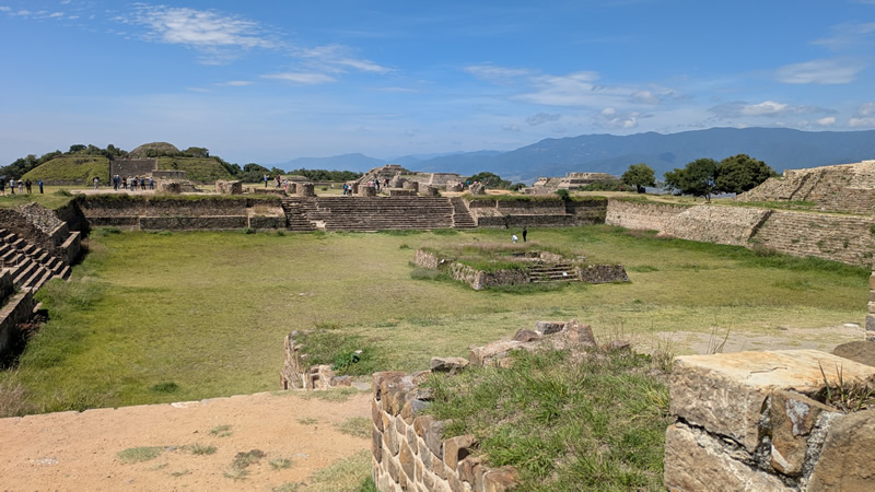 A view across the Grand Plaza from the North Platform
