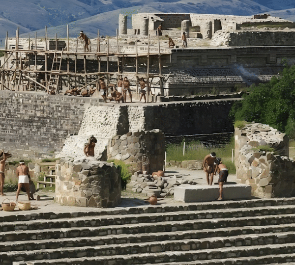 Who Built Monte Albán?
