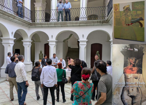 “Coloquio de los Pinceles” — Amazing Art Exhibit: Siegrid Wiese and Vlady at the MUPO