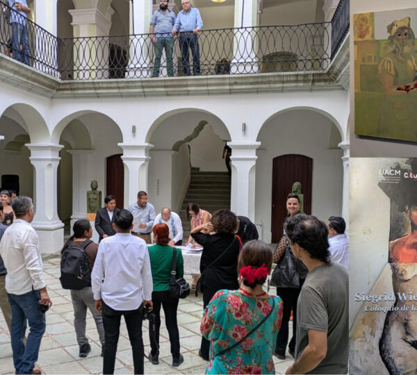 “Coloquio de los Pinceles” — Amazing Art Exhibit: Siegrid Wiese and Vlady at the MUPO