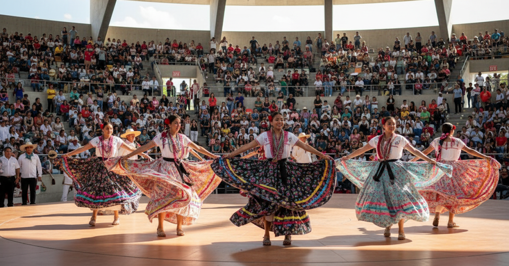 Desfile de la Guelaguetza Ñuu Savi en Oaxaca