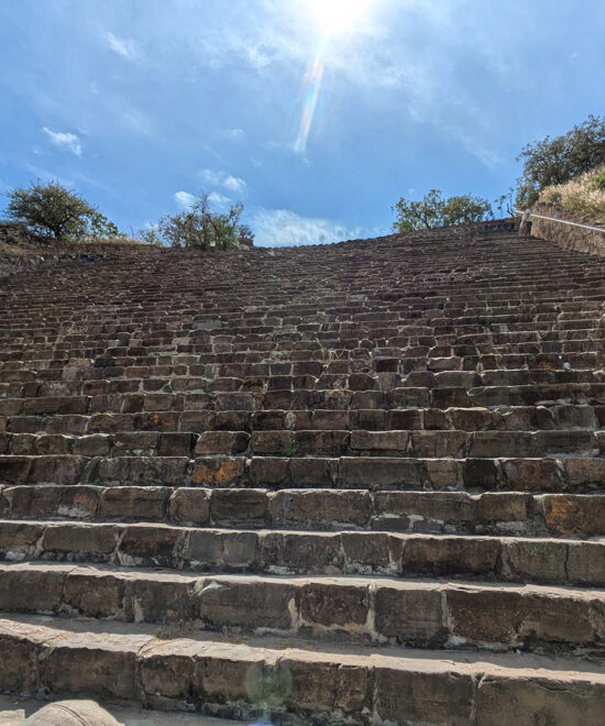 South Platform - Monte Alban Oaxaca