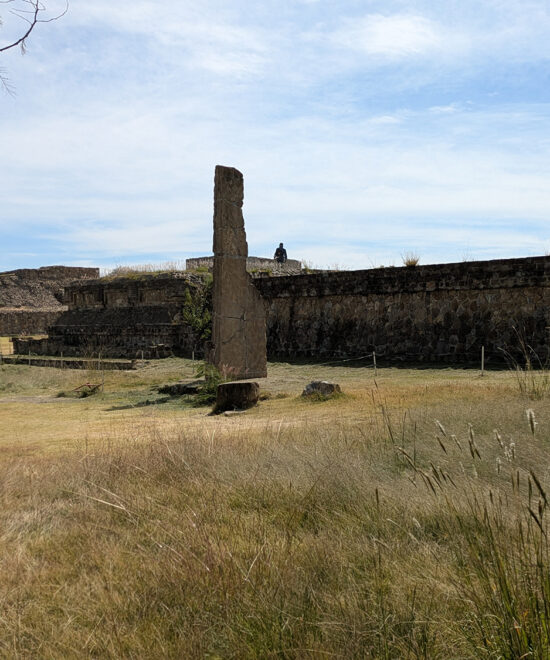 Stelae 18 - Monte Alban Oaxaca