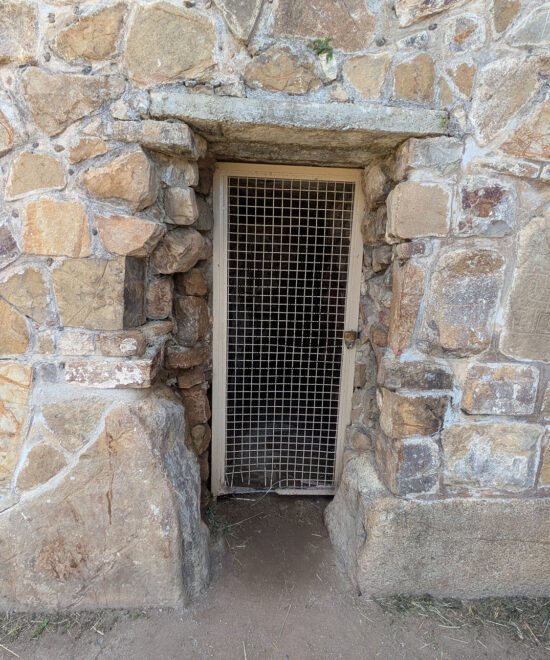 Building J - Monte Alban Oaxaca - Entrance