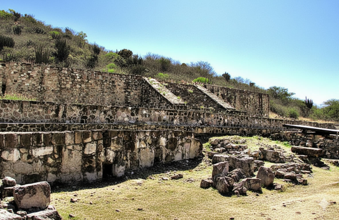 Oaxaca Ruins - Monte Albán Heritage Center