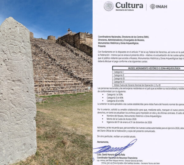 INAH 2026 Entrance Fee Increases for Monte Albán, Mitla, and Other Oaxaca Archaeological Sites: Updates and Visitor Guide