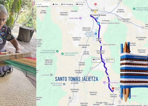 How to get to Santo Tomás Jalieza, Oaxaca