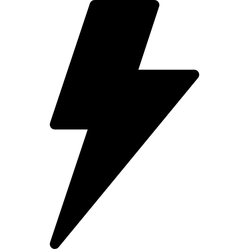 Lightning bolt icon