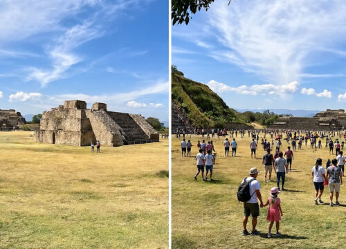 The Differences When Visiting Monte Albán on the Weekend Compared to During the Week