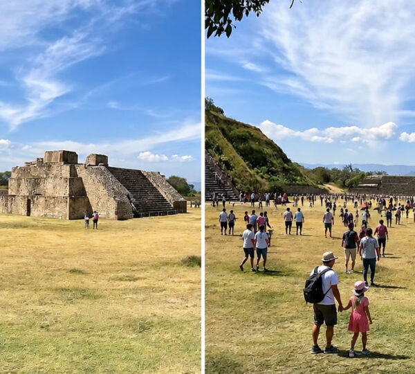 The Differences When Visiting Monte Albán on the Weekend Compared to During the Week