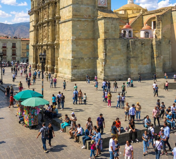 What are Oaxaca City Crowds Like in Mid-July