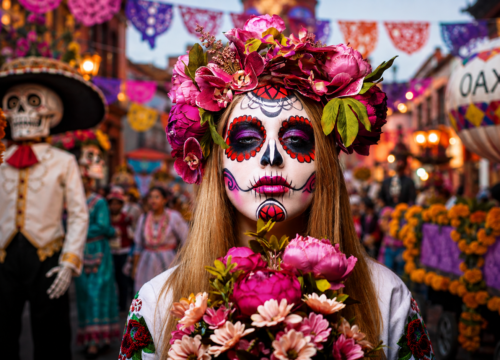 st-il irrespectueux de se maquiller le visage en Catrina pour le Día de Muertos à Oaxaca ?