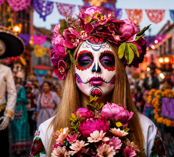 st-il irrespectueux de se maquiller le visage en Catrina pour le Día de Muertos à Oaxaca ?
