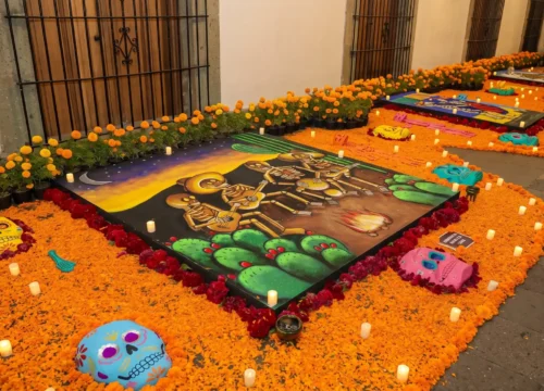 The Tapetes de Arena of Oaxaca: The Ephemeral Sand Art of Día de Muertos
