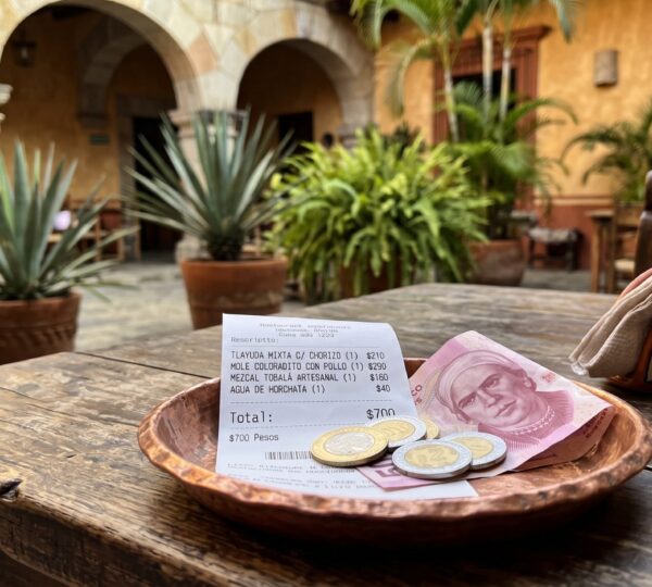 How Much Should You Tip in Oaxaca? Propina Etiquette for Restaurants, Fondas, Taxis, and the Street