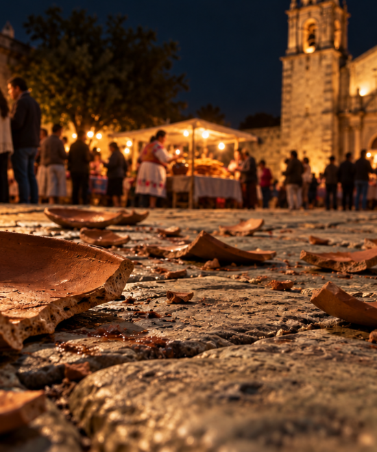 Where Can You Break Plates in Oaxaca for the Buñuelos Tradition?