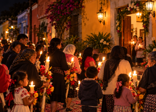 How to Participate in a Traditional Posada or Calenda in Oaxaca During Christmas